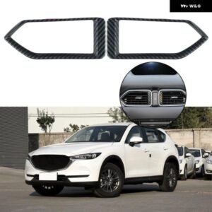 カーボン スタイル サイド エアベント アウトレット カバー トリム マツダ CX-5 2017-2024 2024