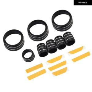 ホンダ シビック セダン 2022 内装を ブラック コンソール ノブカバー 8個で変身させましょう