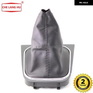 フォルクスワーゲン VW EOS 2006 - 11 カー スタイリング ギア シフト ノブ レザー ブーツ