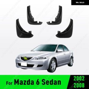 マツダ 6 セダン 2002 - 08 フェンダー マッドガード マッド フラップ ガード スプラッシュ フラップ マッドガード カーアクセサリー