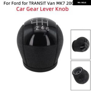 ギア レバー ノブとレザー ブーツ フォード トランジットバンMK7 2006-2013 PU + プラスチック エンジニアリング長寿命と弾力性