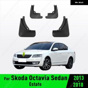 シュコダ オクタビア A7 5E 2013 - 18 フェンダー マッドガード マッド フラップ ガード スプラッシュ フラップ マッドガード カーアクセサリー