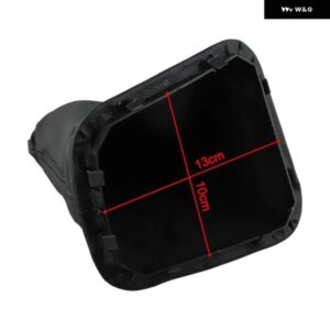 PUレザーカバー シフト ギア レバー ギアノブカバー 運転快適さ手間いらず アップグレード 快適な運転向上