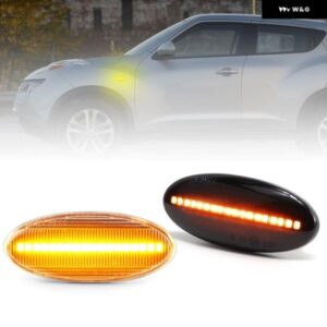 日産 キューブ エヴァリア リーフ マイクラ ノート NP300 NV200 キャシュカイ X-TRAIL ジューク ルノー コレオス LED サイドマーカーランプ フェンダーライ