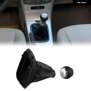 PUレザーカバー シフト ギア レバー ギアノブカバー 写真ストリート 強化 グリップ デザイン手間か ない アップグレード 洗練 モダンな外観