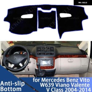 メルセデス ベンツ ヴィト W639 ビアノ ヴァレンテ V クラス 2004-2014 ダッシュボード カバー パッド 日焼け防止 パッド UVカットマット LHD