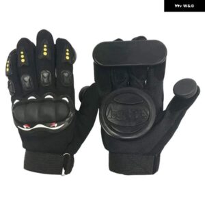 LOSENKA スケートボードグローブ スタンダード ロングボード ドリフト ブレーキ ターングローブ アウトドア スポーツ スケート ブラック