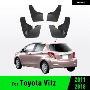 フェンダー マッドガード マッド フラップ ガード スプラッシュ フラップ マッドガード カーアクセサリー トヨタ ヴィッツ 2011-2018 2012 - 17
