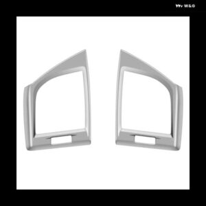 トヨタ アルファード 40系 2023年以降 RHD シルバー ダッシュボード エアコン 吹き出し口 カバー トリム フレーム