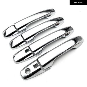 クローム製車 外装 サイド ドアハンドル フレーム カバー トリム 8個 PERODUA ATIVA トヨタ RAIZE DAIHATSU ROCKY