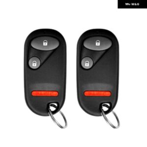 2個 車用スマートキーレスエントリーリモートフォブ NHVWB1U521 ホンダ シビック 2001 - 05