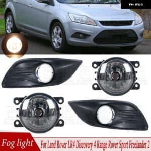 車用フロント バンパー フォグランプ グリル フォード フォーカス MK2 セダン 4ドア 2009-2011 フォグランプ カバー フレーム フード グリル ベゼル