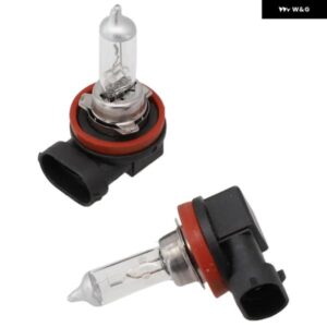 車両 10個 12V 6000K アクセサリー 車パーツ スーパーホワイト ウルトラホワイト ハロゲンライト H11 実用的