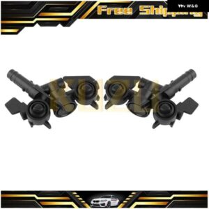 フロント バンパー ヘッドライト ウォッシャー スプレーノズル ジェットカバー キャップ 61674290867 61674290868 BMW 3シリーズ E46 M3 323I 325I 330I