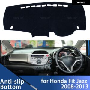 ホンダ ジャズ 2008-2013 GE6 GE7 GE8 GE9 アクセサリー 自動車 ダッシュボード カバー ダッシュマットボード パッド カーペットダッシュマット