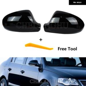 VW パサート B6 2006 - 11 バックミラー キャップカバー ドアウィングミラー ケースカバー トリム