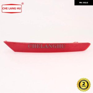 右側シート イビサ 4ドア 2013 - 17 車 レッド リア バンパー リフレクター テールライト バー ブレーキ パーキング ハザード