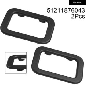 車内 ドアハンドル トリム 4個 BMW E30 E24 E23 E28 Z1 635CSI M6 51211876043