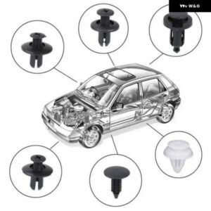 リテーナーピンリベット バンパー ファスナーアクセサリー フォルクスワーゲン VW ゴルフ GTI ティグアン パサート CC ジェッタポロシロッコ LAVIDA BORA