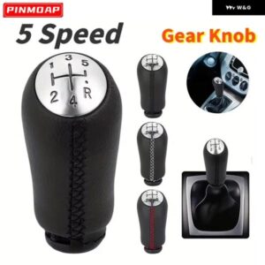 赤 白 レザーギアロッド ルノー マニュアル ギアヘッドに適合 ギア シフト ノブパーツを更新