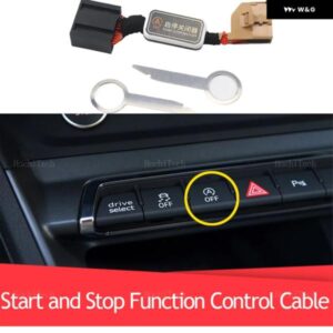 オートストップスタート エンジン システム エリミネーターオートストップスタート ケーブル アウディ Q3 F3 Q 3 2018-2024