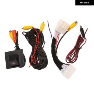 リアビュー カメラ バックアップ リバース パーキング カメラ 変換 ケーブル 28ピン アダプター キット マツダ 2 セダン デミオ DJ 2015-2020