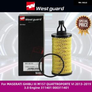 オイル フィルター マセラティ ギブリ III M157 クアトロポルテ VI 2013-2019 3.0 エンジン MH8250 311401 000311401