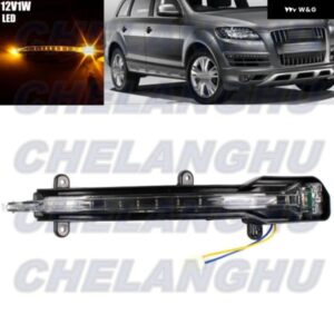 アウディ Q5 / Q7 2010 - 15 右側 LED ウィンカーライト リピーター インジケーター カーアクセサリー
