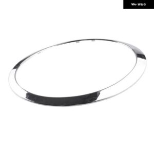 右フロントクローム ヘッドライト トリム リング 51137149905 BMW MINI COOPER R56/55/57/58/59 07-15 クロームアイブロウリングカバー