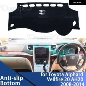トヨタ アルファード ヴェルファイア 20 AH20 2008-2014 ダッシュボード カバー パッド サンプロテクション パッド UVカットマット 右ハンドル