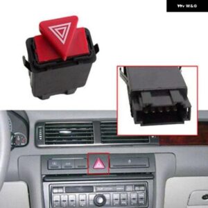 4B0941509C A6 C5 緊急ハザード ハザード灯 フラッシャースイッチウィンカーリレー コントロール スイッチ 8D0941509H 部品