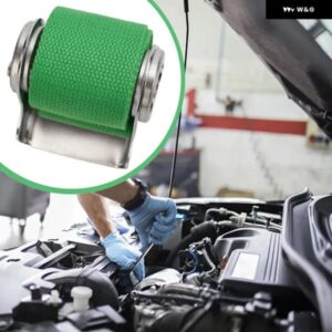 1個 ーストラップ フィルター レンチグリーン+シルバー滑り止めオイル フィルター レンチオイル フィルター ストラップレンチ リペアツール