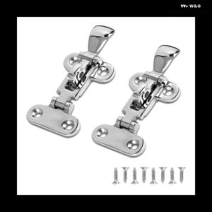 マリングレードボートドアハッチ用ガタき防止ラッチ ホールドダウンクランプラッチ な構造 ロック可能 2