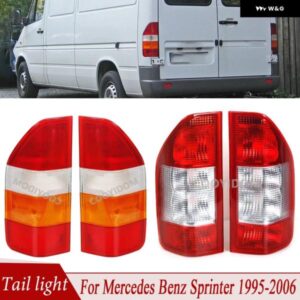 テールライト カバー ベンツ スプリンター 1995-2006 リア バンパー ブレーキ ストップランプ ウィンカーライト バルブ 無 A0008261556 A0008261656