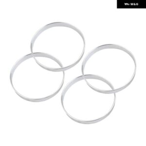 ハンドリング性向上 内径70.3MM～外径71.5MM ハブセントリックリング 簡単取り付け ホイール スペーサー 車両安定性