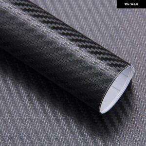 滑らかなマット効果3Dカーボンラップフィルム 車両電子機器に使用でき アッパー を備えて