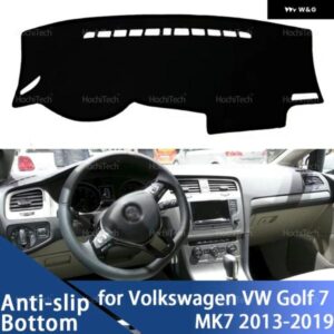 フォルクスワーゲン VW ゴルフ 7 MK7 2013-2019 ダッシュボード カバー パッド カーライナー 紫外線防止マット サンシェード ダッシュマット カーペット