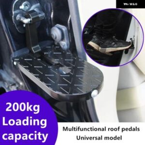 汎用 折りたたみ 式補助ペダルルーフペダル アウディ A1 A2 A3 A4 A5 A6 A7 A8 Q2 Q3 Q5 Q7 S3 S4 S5 S6 S7 S8 TT TTS RS4 RS5 RS6