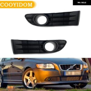 フロント バンパー フォグランプ グリル ボルボ S40 2008 - 12 30744919 30744920 フォグランプ カバー シェード グリル ヘッドライト ベゼル
