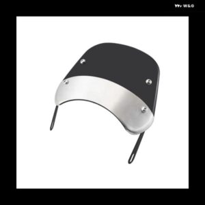 バイク 用 フロントガラス ウインドデフレクター ウインドスクリーン ホンダ CT125 CT 125 スーパーカブ 2020-2021 ブラック