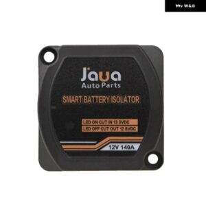 JAUA AUTO PARTS 12V 140A 電圧感知リレー デュアルバッテリー システム デジタル ディスプレイ VSR スプリットチャージ 車 RV ヨット アイソレーター