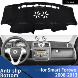 スマート フォーツー 2008 - 13 オート ダッシュボード カバー ダッシュマットボード パッド カーペットダッシュマット UVカットマット