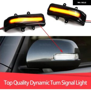 ダイナミックウィンカー LED バックミラー インジケーター ウィンカー リピーターライト トヨタ RAV4 XA30 エスティマ アルファード AH20 ヴェルファイア