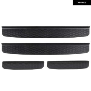 ドアシルガード エントリー スカッフプレート カバー ジープ ラングラー JL 2018-2022 JT 2020-2022 アクセサリー