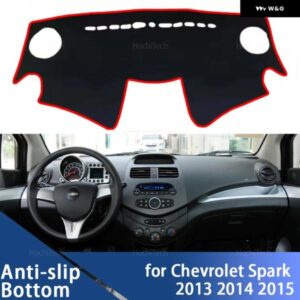 シボレー スパーク 2013 2014 2015 車用インナー ダッシュボード カバー ダッシュマット カーペット サンシェード ボード ダッシュマット LHD RHD