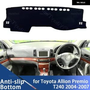 滑り止めマット ダッシュボード カバー パッド サンシェード ダッシュマットカーペットカーACCESSORIE トヨタ アリオンプレミオT240 2004 - 07