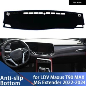 LDV MAXUS T90 MAX MG EXTENDER 2022-2024 滑り止めマット ダッシュボード カバー パッド サンシェード ダッシュマット カーペット カーアクセサリー