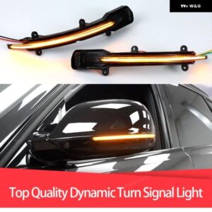 ダイナミックウィンカー LED バックミラー インジケーター ウィンカー リピーターライト アウディ Q5 SQ5 8R 2008-17 Q7 SQ7 4L フェイスリフト 2010-15