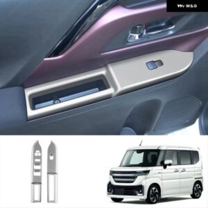 窓ガラスリフタースイッチ パネル カバー スズキ スペーシア/スペーシア カスタム MK04系 2024年式 RHD