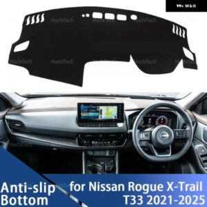 自動車 ダッシュボード カバー ダッシュマットボード パッド カーペット ダッシュマット UVカットマット 日産 ローグ エクストレイル T33 2021 - 24 2025